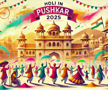Holi festival in Pushkar